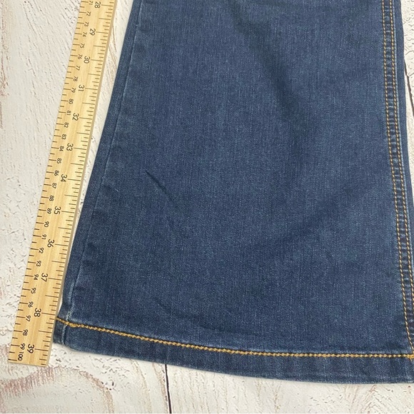 Torrid Luxe slim boot super stretch Dark Blue Boot Cut Jeans 12s - Picture 6 of 7